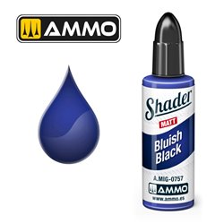 AMMO BY MIG A.MIG-0757 MATT SHADER Bluish Black