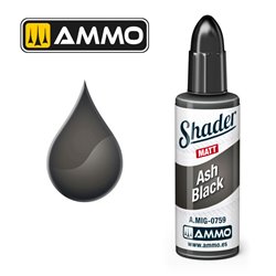 AMMO BY MIG A.MIG-0759 MATT SHADER Ash Black