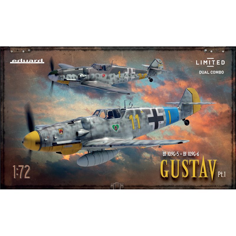 EDUARD 2144 1/72 GUSTAV pt.1 DUAL COMBO 