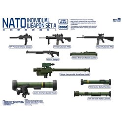 MAGIC FACTORY 2002 1/35 NATO Individual Weapon Set A(A kit incl.2 pcs of each weapon