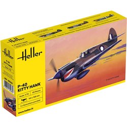 HELLER 80266 1/72 P-40 Kitty Hawk