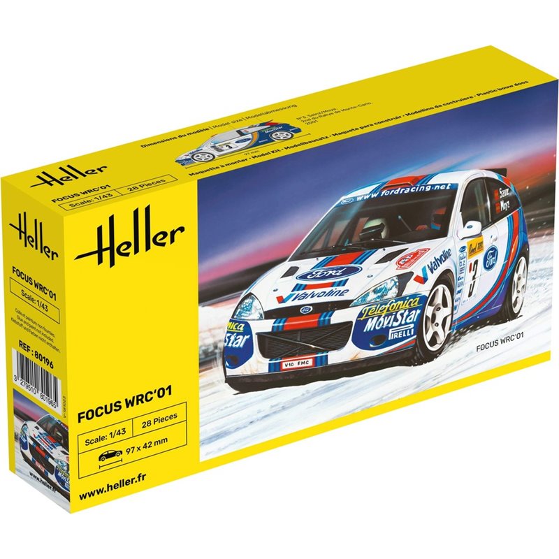 HELLER 80196 1/43 Focus WRC'01