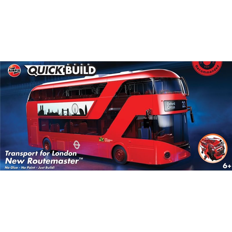 AIRFIX J6050 Quick Build Transport for London New Routemaster