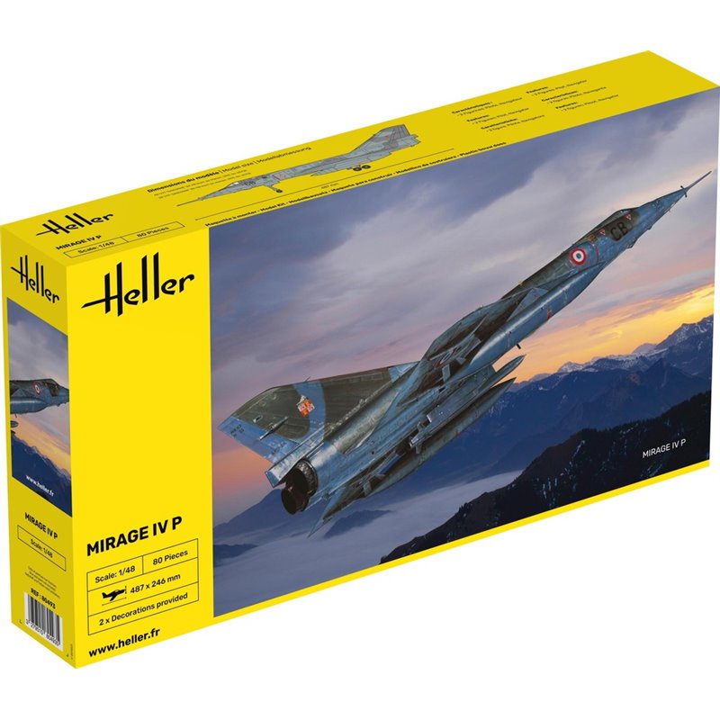 HELLER 80493 1/48 Mirage IV P