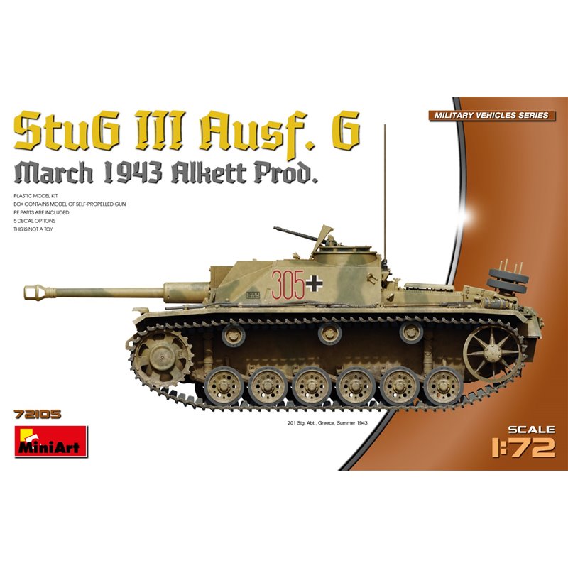MINIART 72105 1/72 StuG III Ausf. G