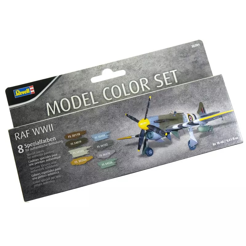 REVELL 36201 Model Color - RAF WWII (8x 17ml)