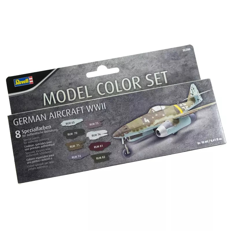 REVELL 36200 Model Color - German Aircraft WWII (8x 17ml)