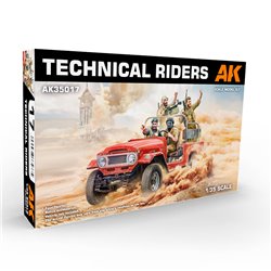 AK INTERACTIVE AK35017 1/35 Technical Riders