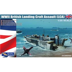 GECKO MODELS 35GM0080 1/35 WWII British Landing Craft Assault [LCA]