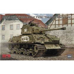 RYE FIELD MODEL RM-5092 1/35 M4A3 76W HVSS Early Type