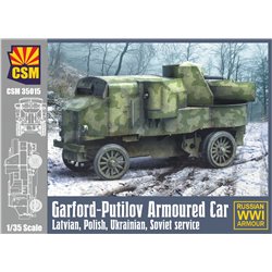 COPPER STATE MODEL 35015 1/35 Garford-Putilov Armoured Car