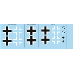 EDUARD D48044 1/48 Bf 109G-2 national insignia for Eduard