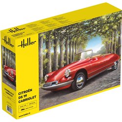 HELLER 80796 1/16 Citroen DS 19 Cabriolet