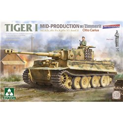 TAKOM 2200 1/35 Tiger I Mid Production w/zimmerit