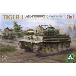 TAKOM 2199 1/35 Tiger I Late Production w/zimmerit
