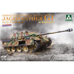TAKOM 2125W 1/35 Jagdpanther G1 Early Production w/Zimmerit
