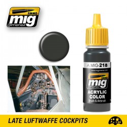 AMMO BY MIG A.MIG-0218 Peinture RLM 66 Schwartzgrau 17ml