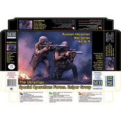 MASERTBOX MB35235 1/35 Russian-Ukrainian War series, kit n. 9. The Ukrainian - Special Operations Forces. Sniper Group