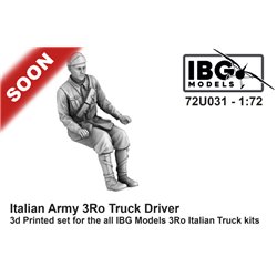 IBG MODELS 72U031 1/72 Italian Army 3Ro truck driver