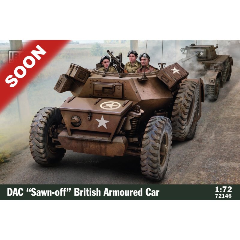 IBG MODELS 72146 1/72 Daimler Armoured Car "Sawn-Off"