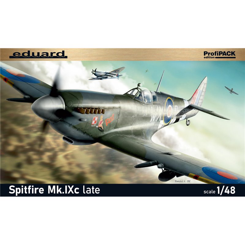EDUARD 8281 1/48 Spitfire Mk.IXc late version, Profipack