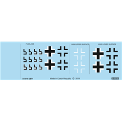 EDUARD D72016 1/72 Fw 190A-8 national insignia for Eduard