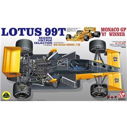 NUNU BX12001 1/12 Lotus 99T 1987 World Champion Monaco GP#12