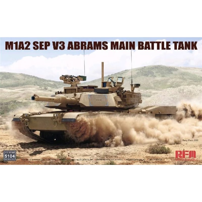 RYE FIELD MODEL RM-5104 1/35 M1A2 SEP V3 Abrams