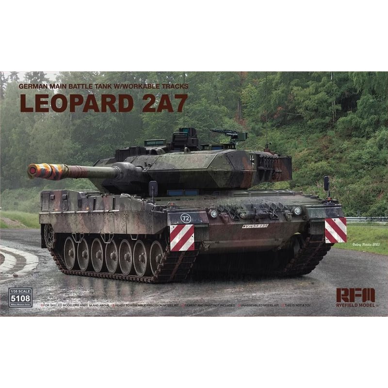 RYE FIELD MODEL RM-5108 1/35 German Main Battle Tank Leopard 2 A7