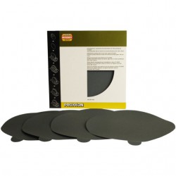 PROXXON 28976 Self adhesive sandings disc for TSG 250/E, 320 grit, 5 pcs
