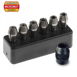 PROXXON 28940 MICROMOT steel collet set