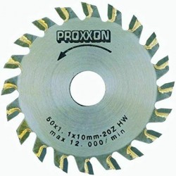 PROXXON 28017 Lames de scie circulaire revêtues de métal renforcé