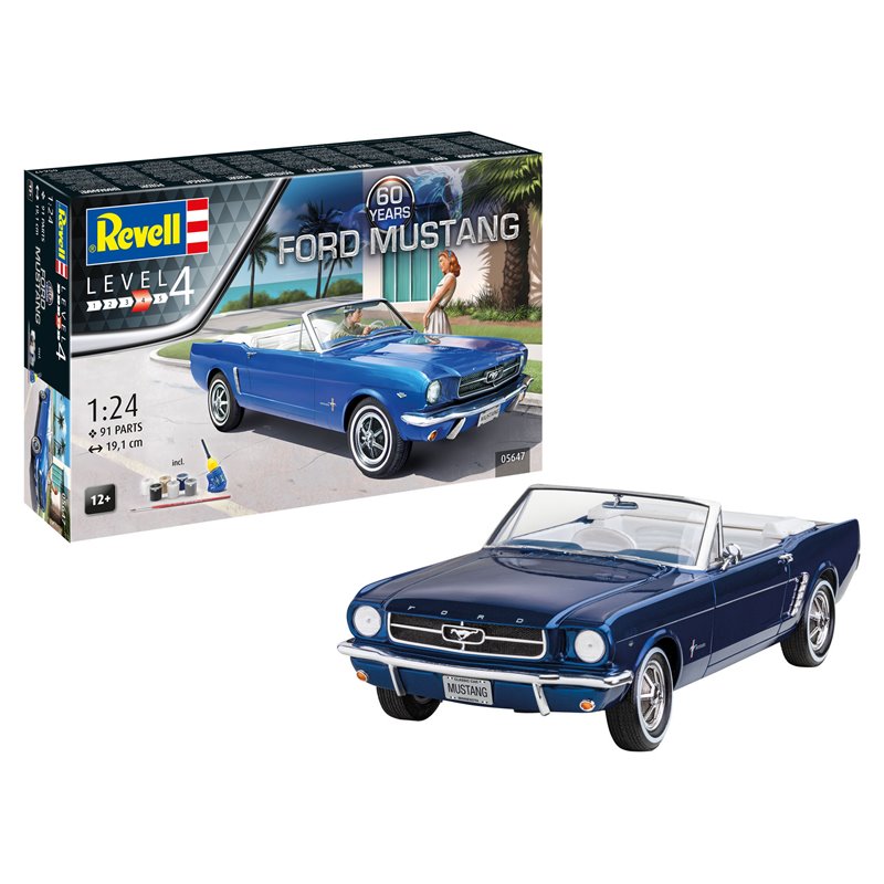 REVELL 05647 1/24 60th Anniversary Ford Mustang