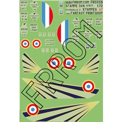 AZUR by FRROM FR0X09 1/72 Stampe SV4 Etampes