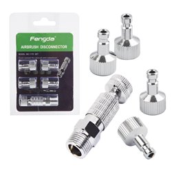FENGDA BD-117K Quick-connect 1/8" with 5 pieces 1/8" F