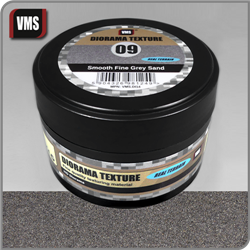 VMS VMS.DI14 Diorama Texture No. 9 Smooth Fine Grey Sand