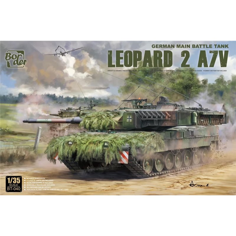 BORDER MODEL BT-040 1/35 Leopard 2 A7V