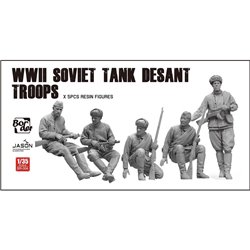 BORDER MODEL BR-004 1/35 WWII Soviet Tank Desant Troops