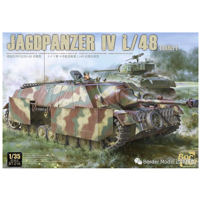 BORDER MODEL BT-016 1/35 Jagdpanzer IV L/48 (early)