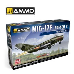 AMMO BY MIG A.MIG-8510 1/48 MiG-17F Shenyang J-5 Vietnam-China-North Korea