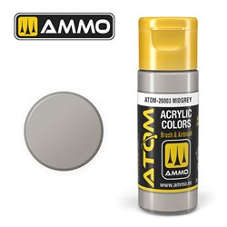 AMMO BY MIG ATOM-20003 ATOM COLOR Midgrey 20 ml.