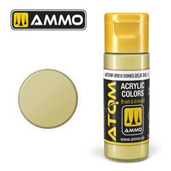 AMMO BY MIG ATOM-20010 ATOM COLOR Dunkelgelb DG I 20 ml.