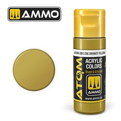 AMMO BY MIG ATOM-20013 ATOM COLOR Zinc Chromate Yellow 20 ml.