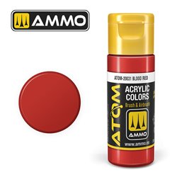 AMMO BY MIG ATOM-20031 ATOM COLOR Blood Red 20 ml.