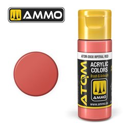 AMMO BY MIG ATOM-20030 ATOM COLOR Imperial Red 20 ml.