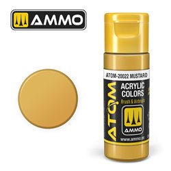 AMMO BY MIG ATOM-20022 ATOM COLOR Mustard 20 ml.