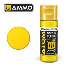AMMO BY MIG ATOM-20018 ATOM COLOR Yellow 20 ml.
