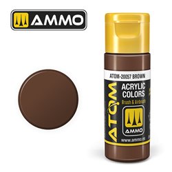 AMMO BY MIG ATOM-20057 ATOM COLOR Brown 20 ml.