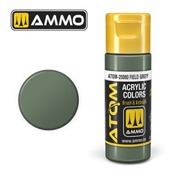 AMMO BY MIG ATOM-20080 ATOM COLOR Field Grey 20 ml.