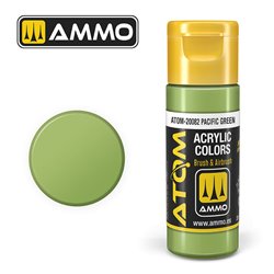 AMMO BY MIG ATOM-20082 ATOM COLOR Pacific Green 20 ml.